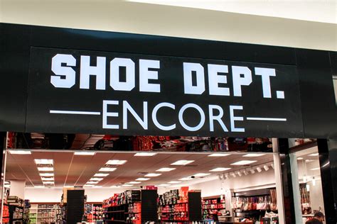 Encore shoe dept - ENCORE. DEALS. SHOE DEPT. ENCORE carries popular footwear brands like Timberland, Tommy Hilfiger, Hush Puppies, K Swiss, Reebok, Nike, Keds, New …